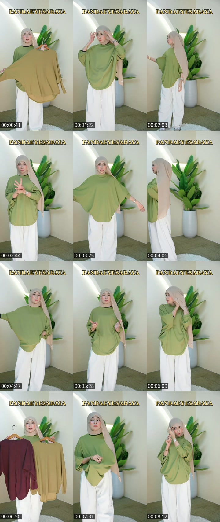 TikTok live: ABAYA NEW DESIGN by @pandaeyesabaya