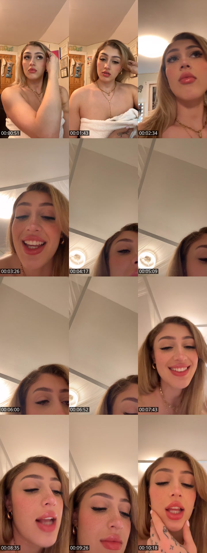 TikTok live: Grwm by @xgiannaxx1