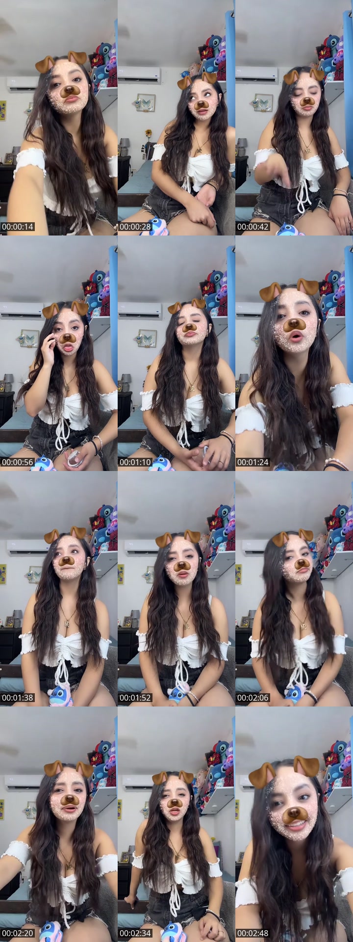 TikTok live: Ig:sofia_sd15_ by @melanie_sofia130