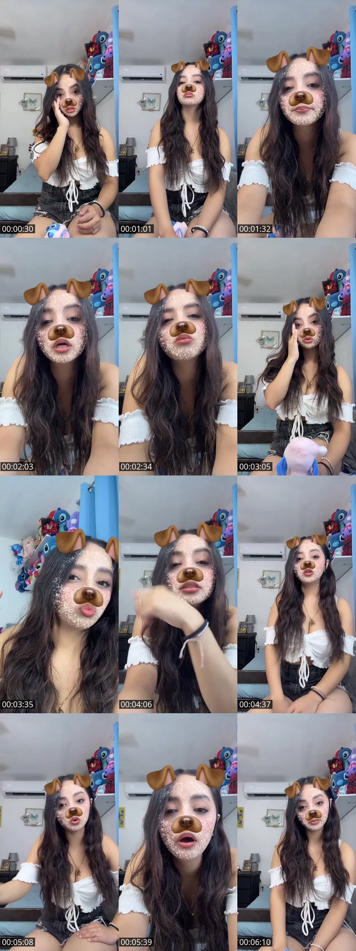 TikTok live: Ig:sofia_sd15_ by @melanie_sofia130