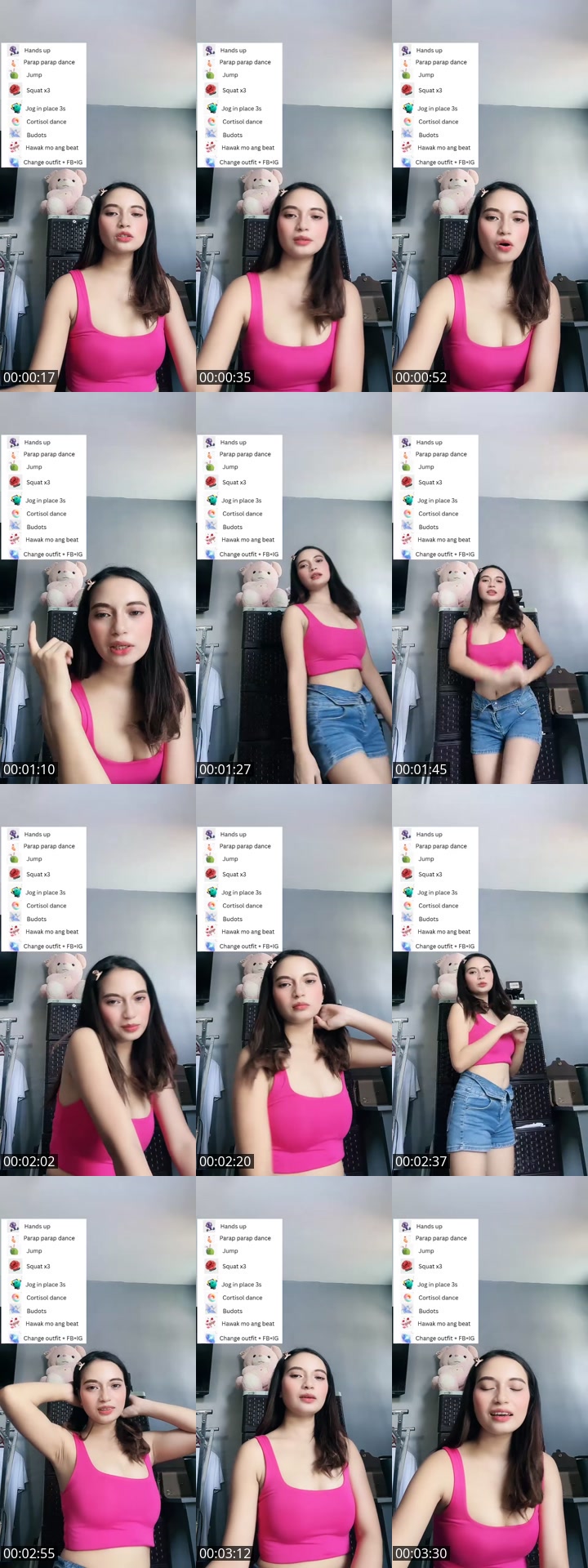 TikTok live: Challenge/Tap2x guys by @biniyellowgirl24