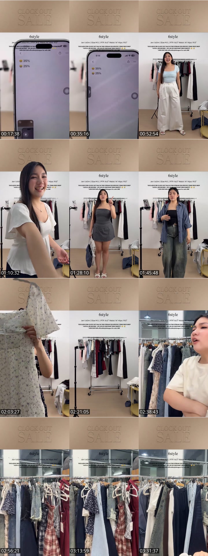 TikTok live: WED WITH JEN!! 💋 by @6style