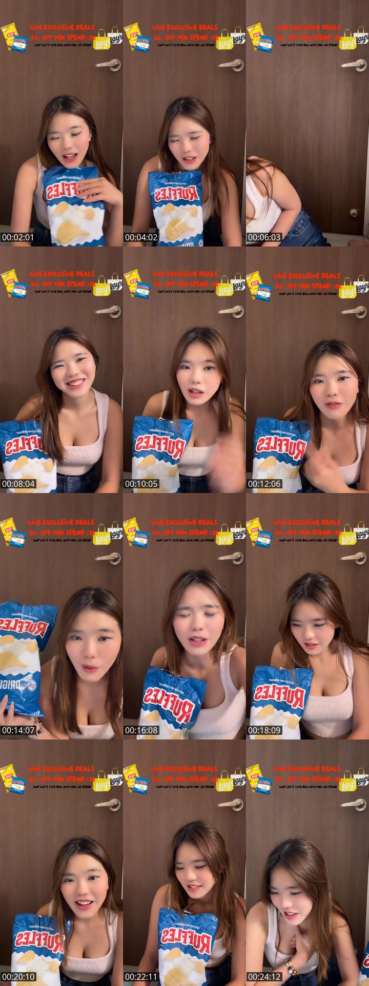 TikTok live: JOIN IN FOR 25% OFF LAYS by @alivebutdieded