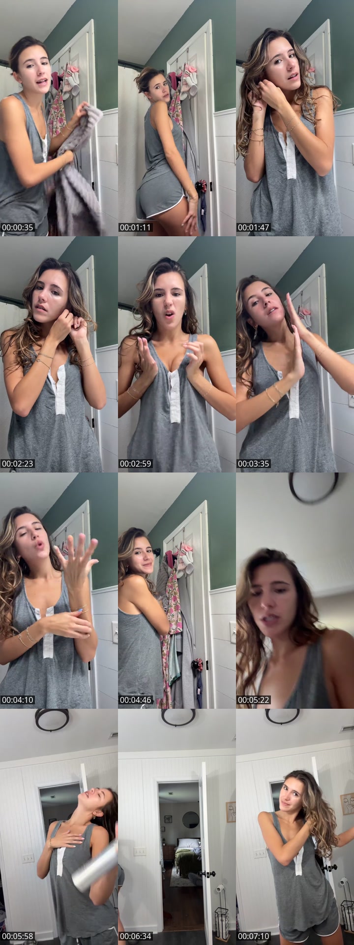 TikTok live: GRWM by @isabella.myerss
