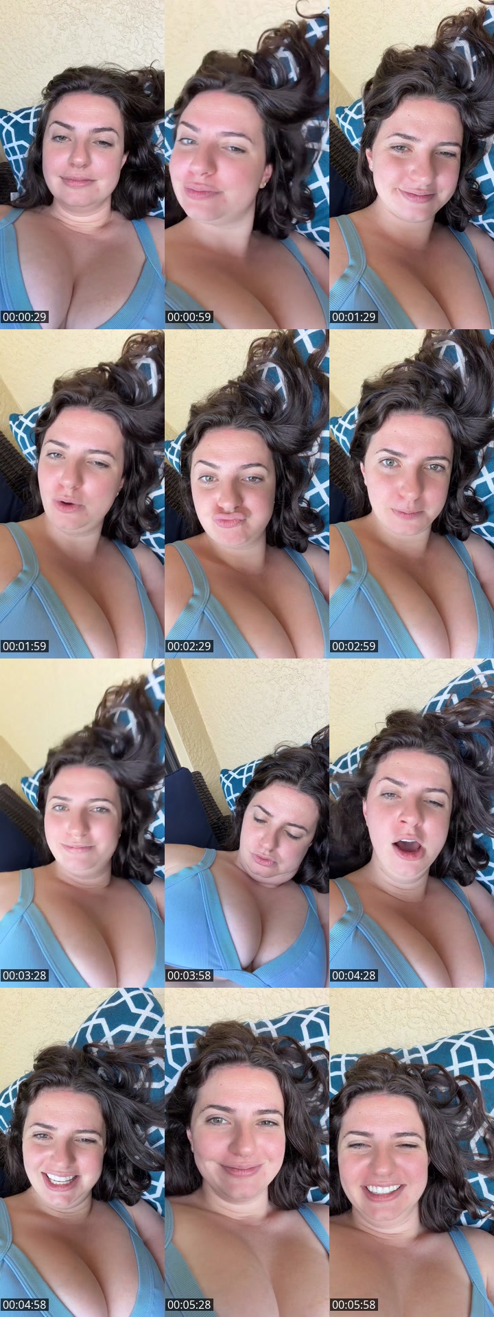 TikTok live: Pool day by @mollzfahdays