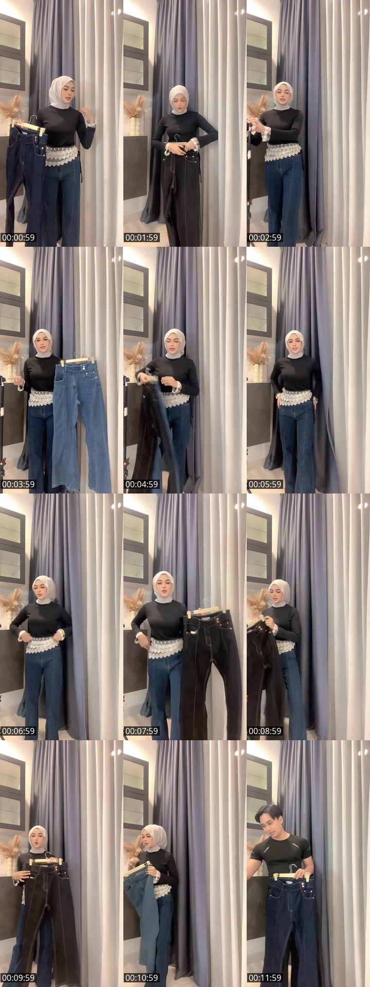 TikTok live: Bootcut Double Button 🤍 by @diera1_