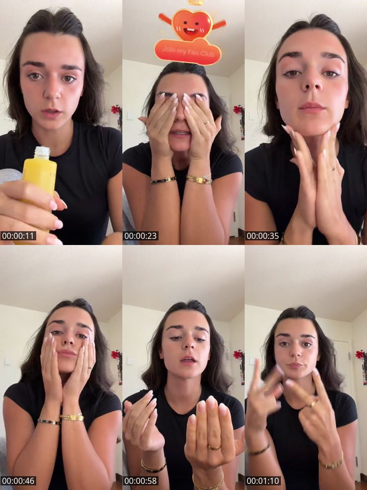 TikTok live: Last exam😊 by @meganoccorso_