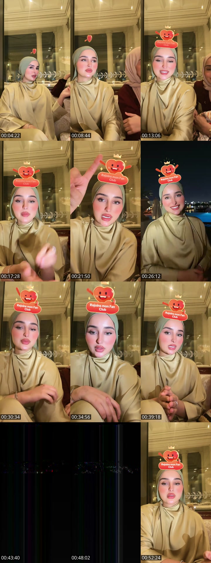 TikTok live: زعيمه ولك 💜👌🏻 by @douhalaribiii
