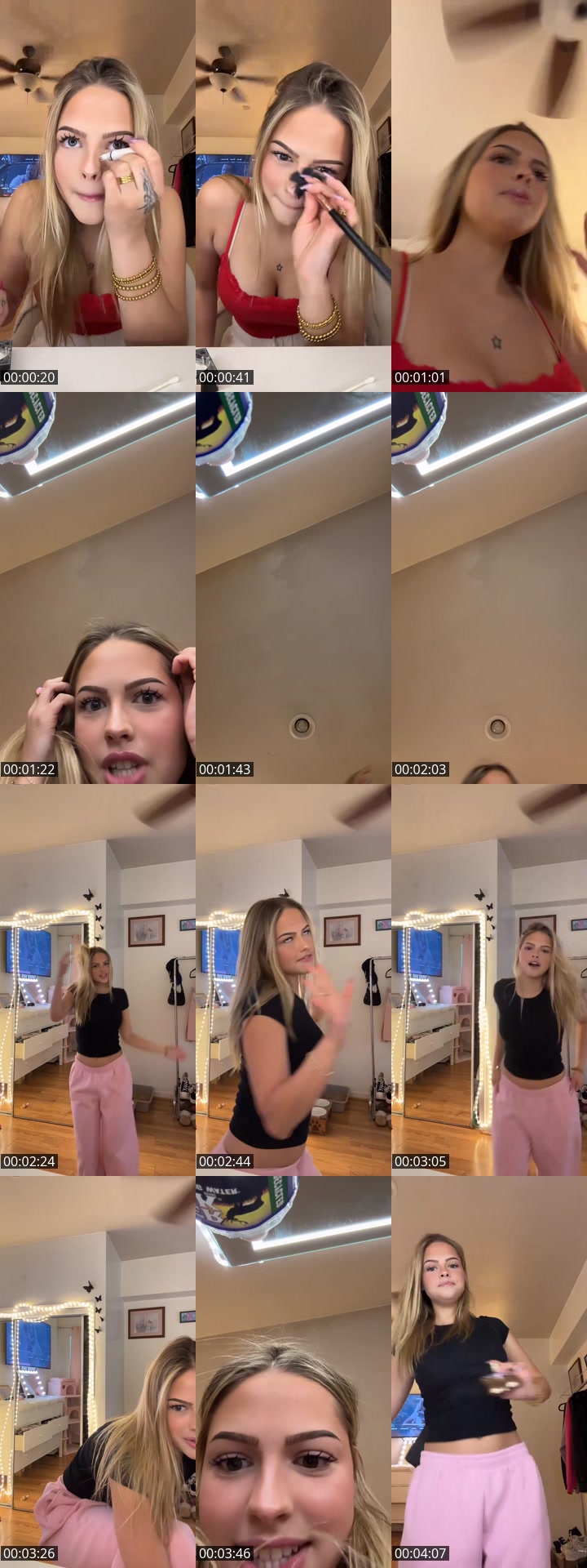 TikTok live: makeupppp by @meowkittycat444