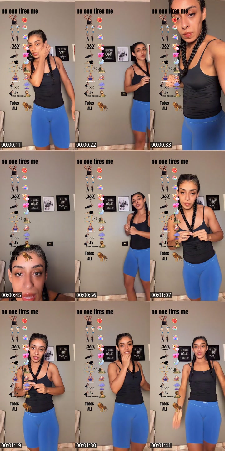 TikTok live: no one tires me by @moana_santos00