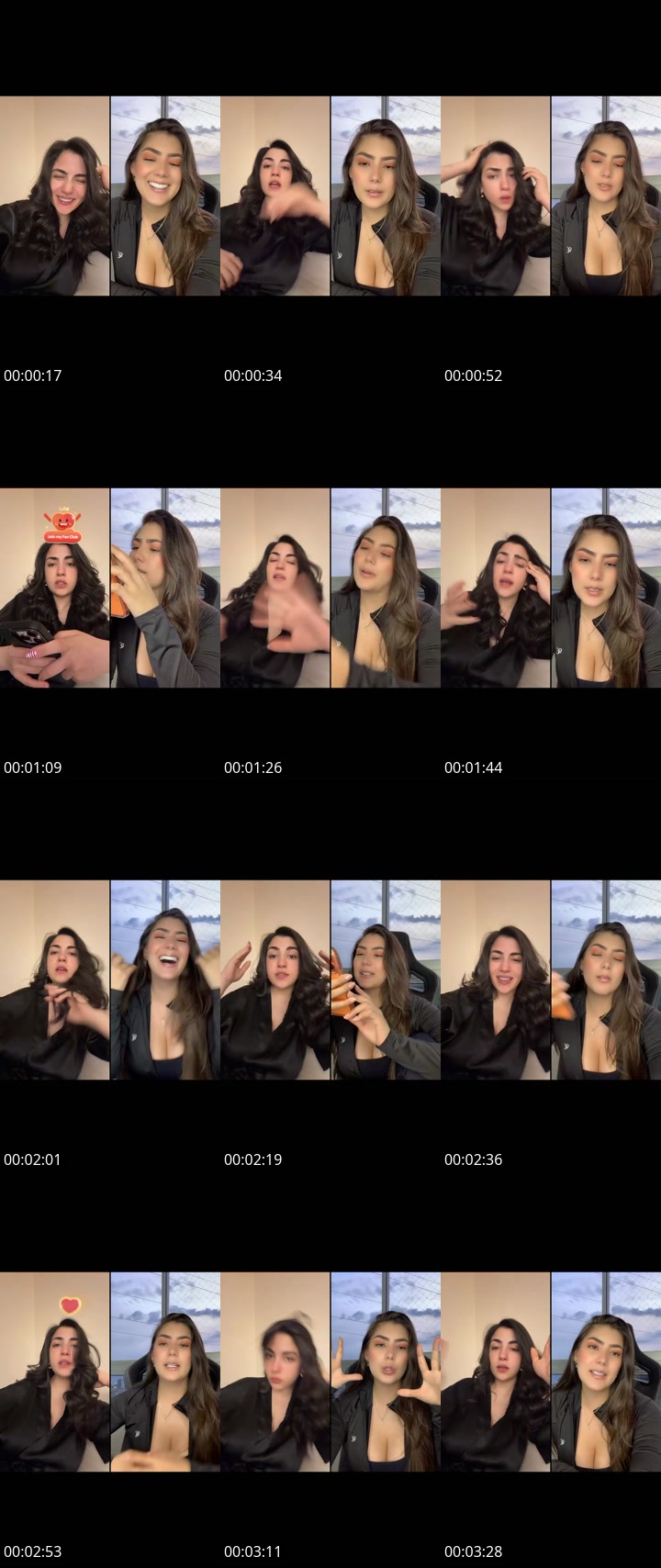 TikTok live: Late Night Vibes 🌙🖤 by @zeinazeee