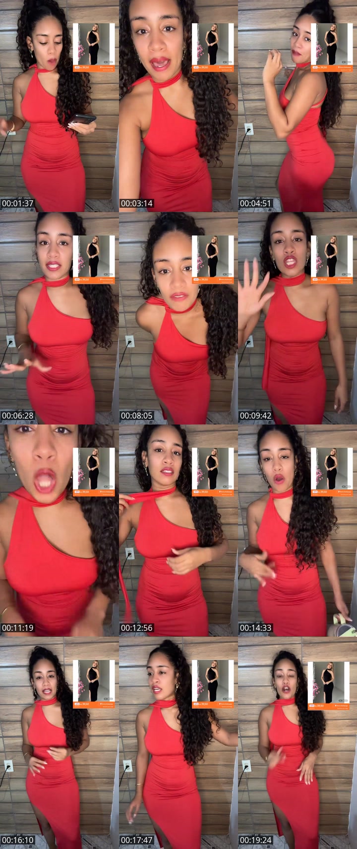 TikTok live: Vestido colado by @tatiane__santos4