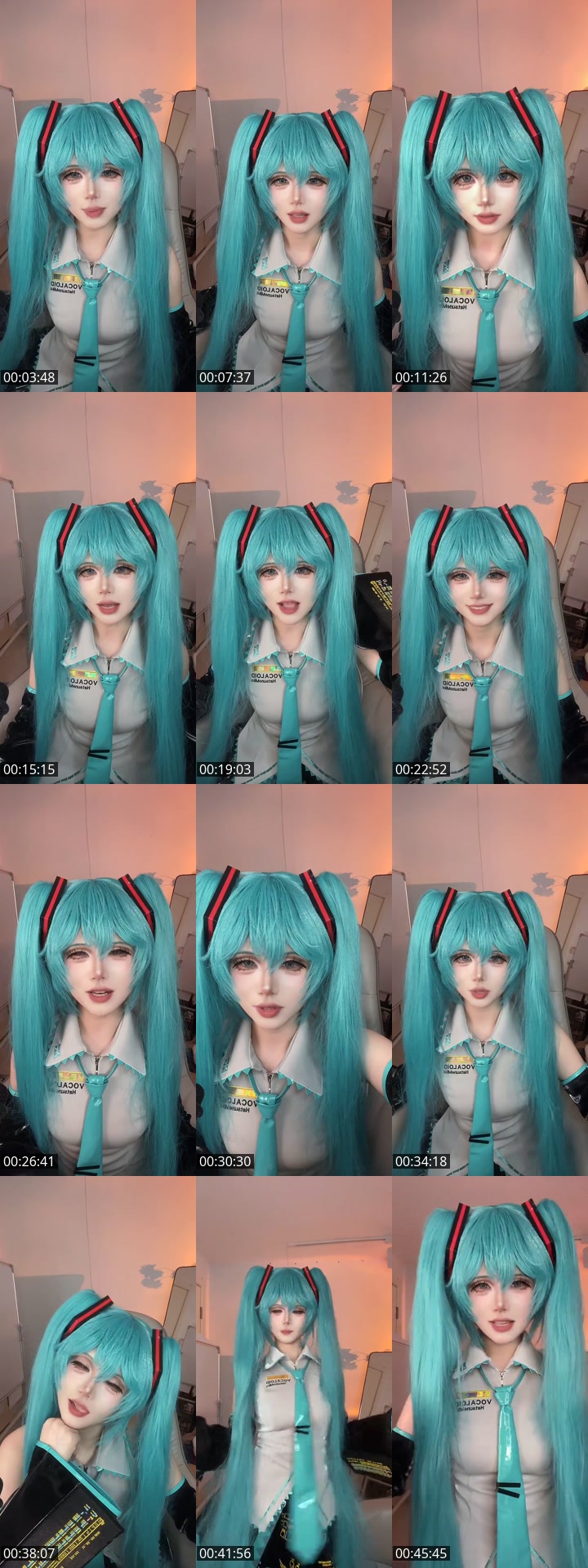 TikTok live: 3D Miku come to real life by @kevintowens6605