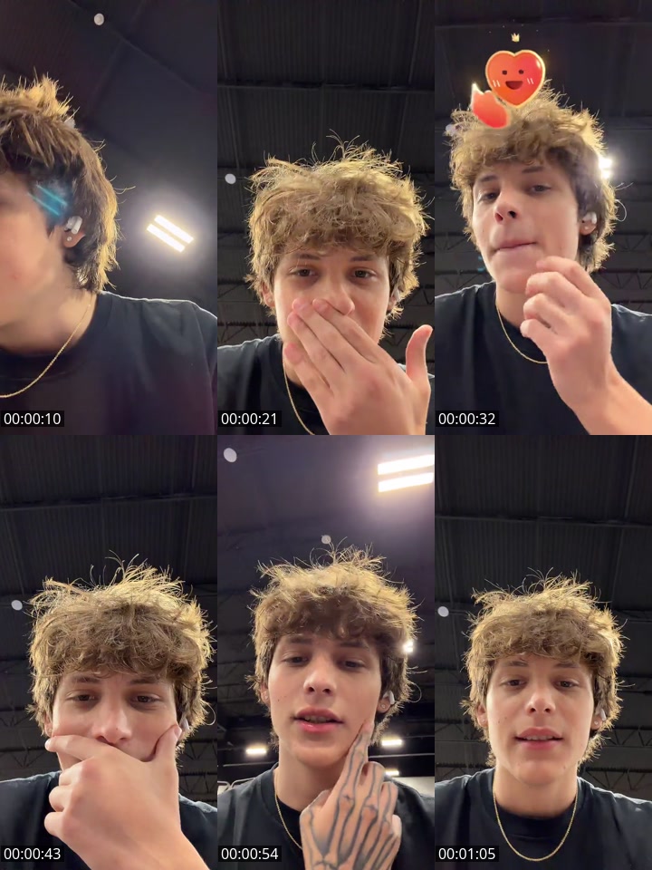 TikTok live: Gym Stream by @theyhategavinn