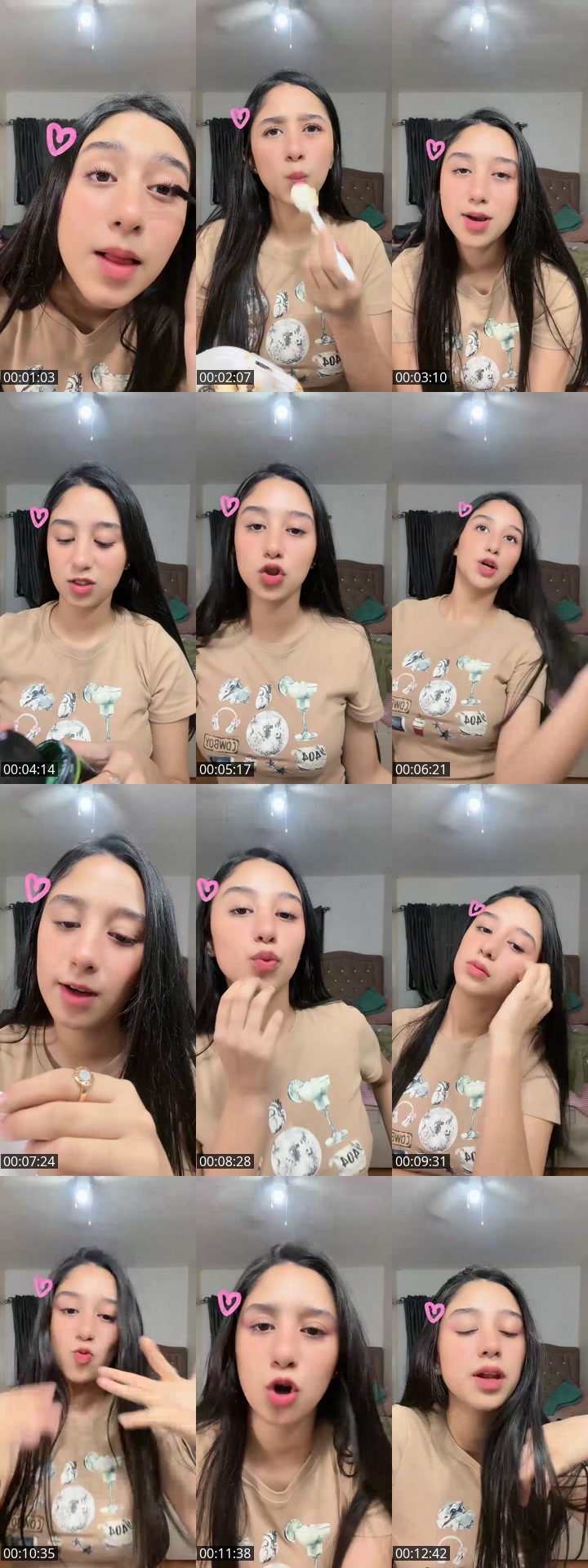 TikTok live: . Y t califico tu ig by @geraldinee_silvaaaa