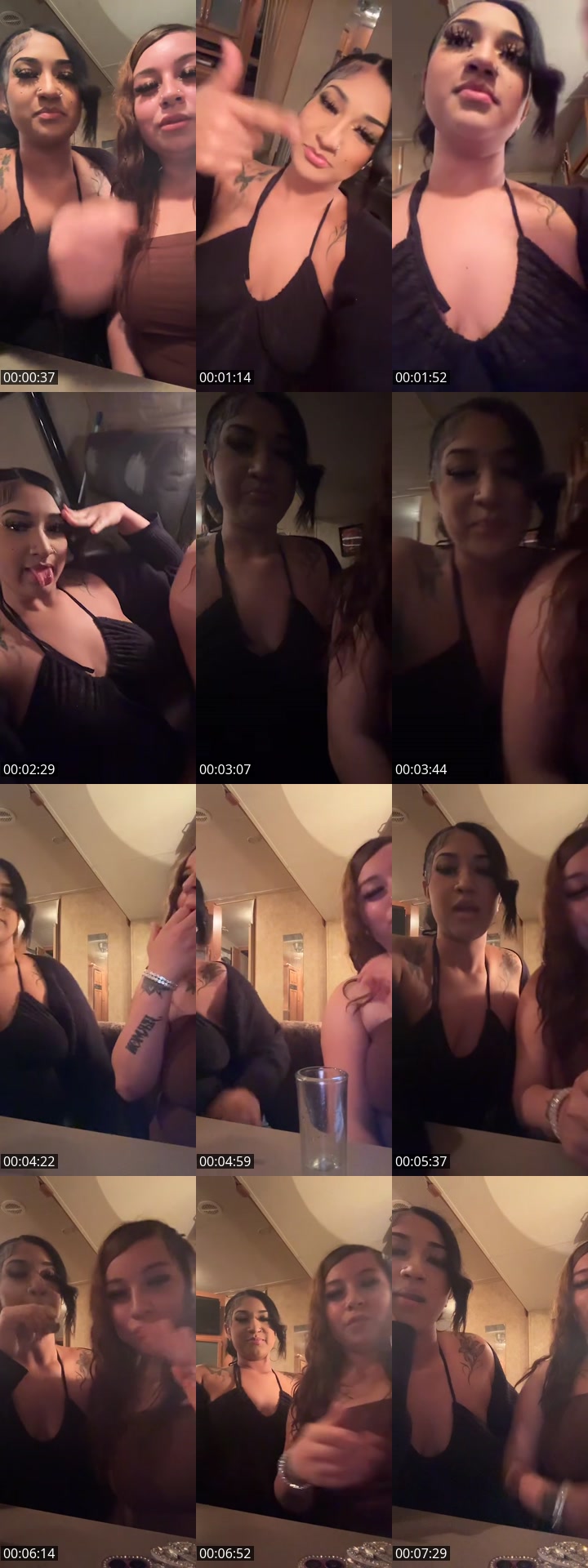 TikTok live: Happy new years! by @c.2busy4you