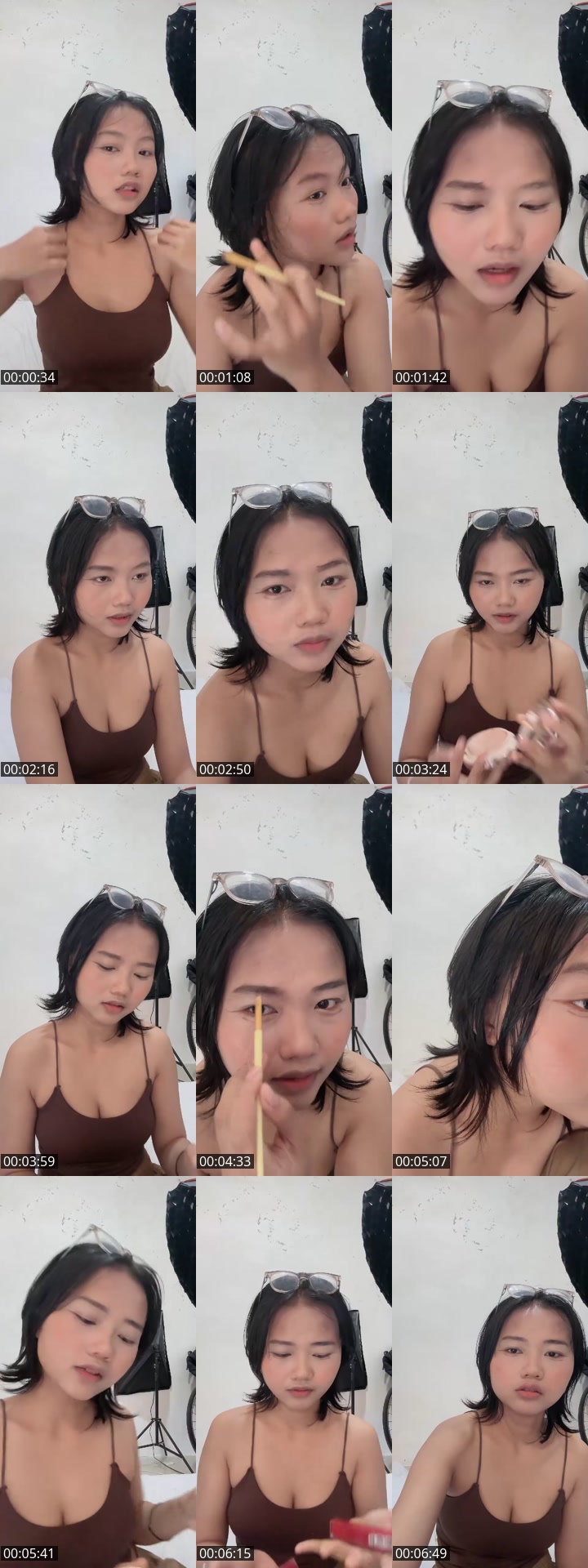 TikTok live: Makeup with mee by @itsmichimiko