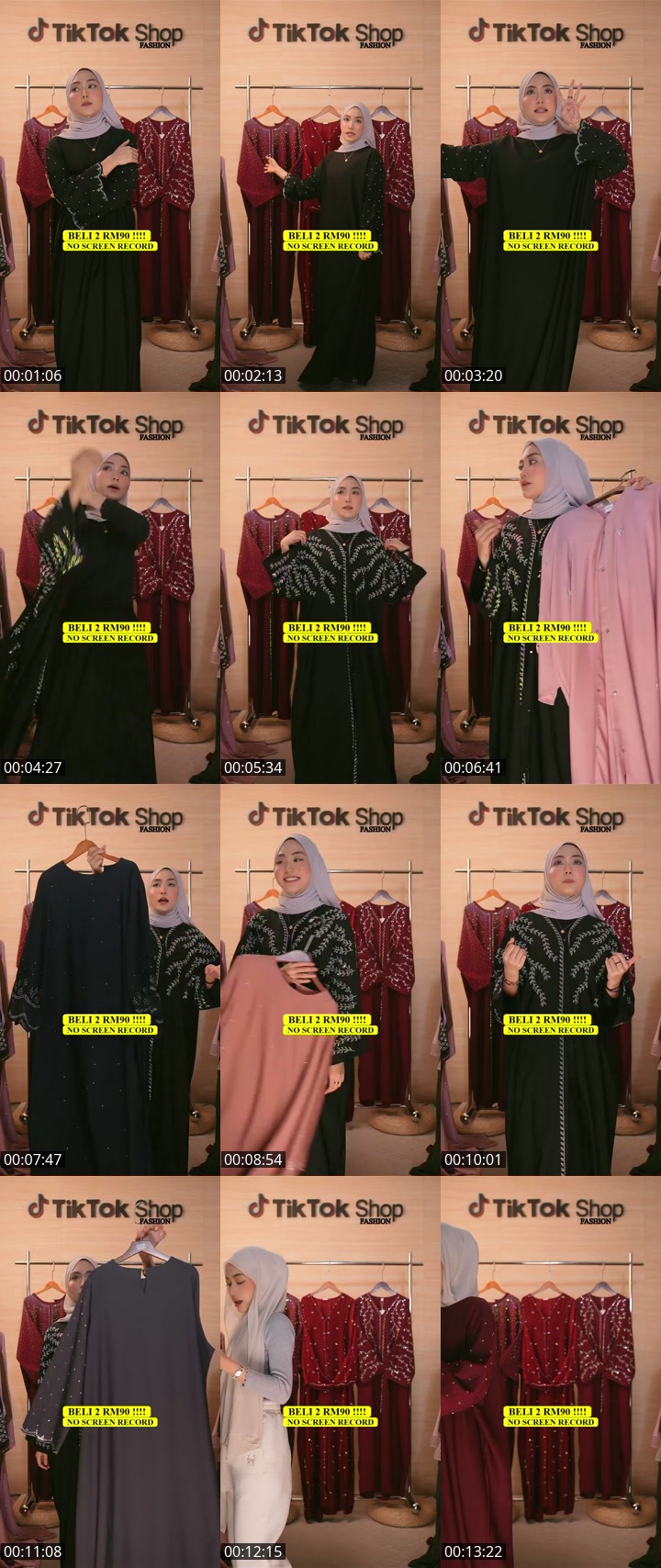 TikTok live: BAJU MURAHHHH!!! by @tiktokshopfashion.my