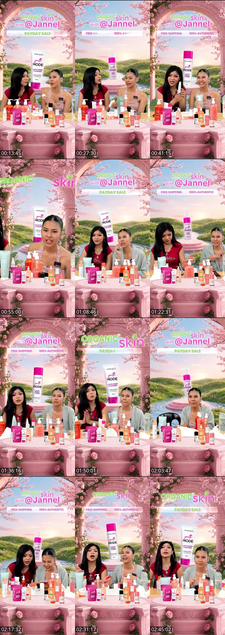 TikTok live: JANNEL X ORGANIC SKIN by @dyanelodri24