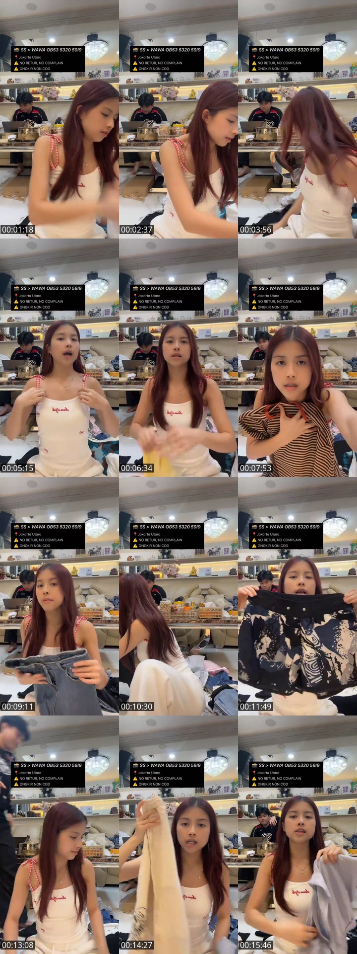 TikTok live: PRELOVEDD MURAHHH  LUCUU‼️‼️‼️ by @miigorenggg._