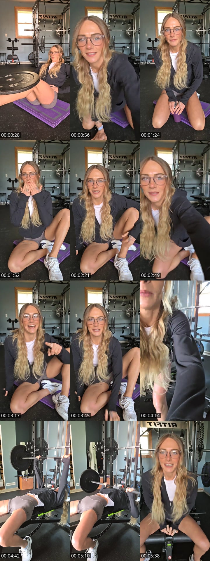 TikTok live: chest / shoulders workout 🔥 by @fitness.mckenzie
