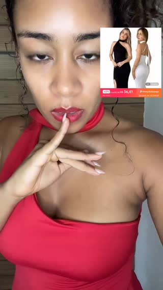 TikTok live: Vestido festa by @tatiane__santos4