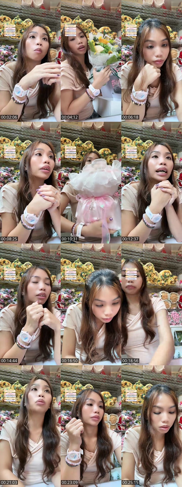 TikTok live: Fresh Flower Sales Mothers Day by @flowershopsg