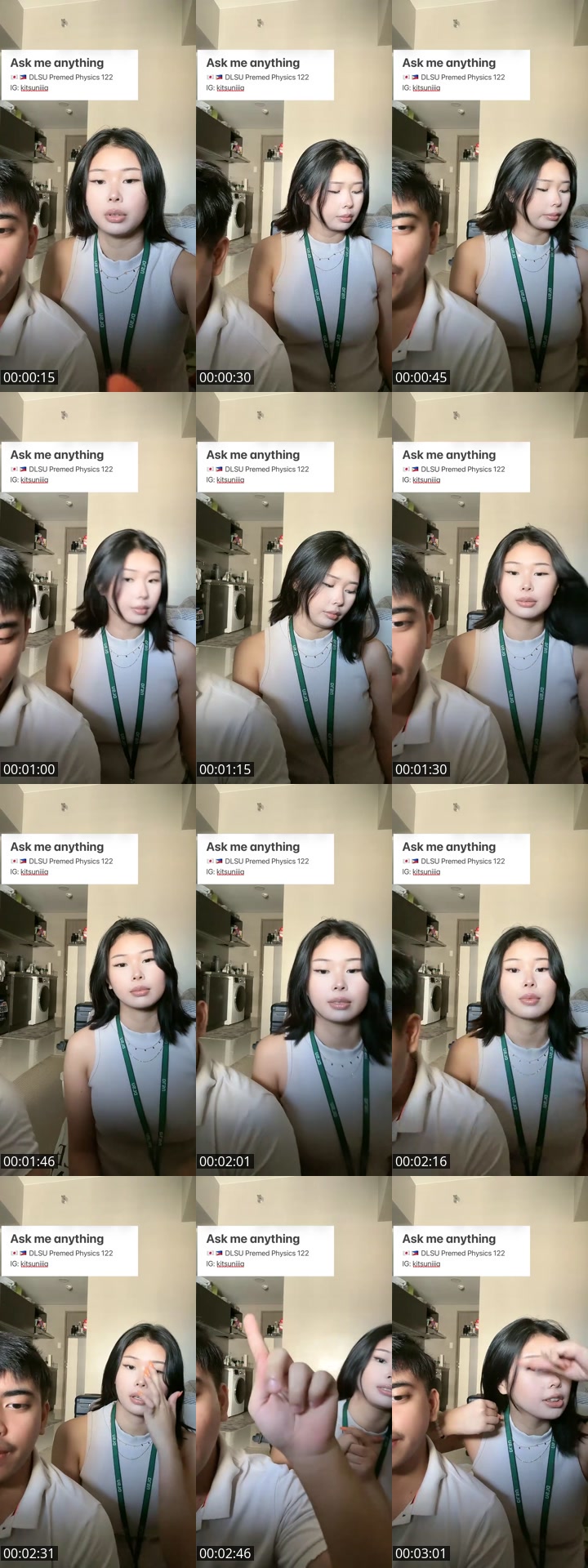 TikTok live: hi first day by @hibyenia