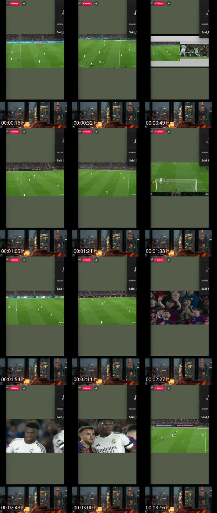 TikTok live: match barca . real madrid by @rodeo_rodeo2