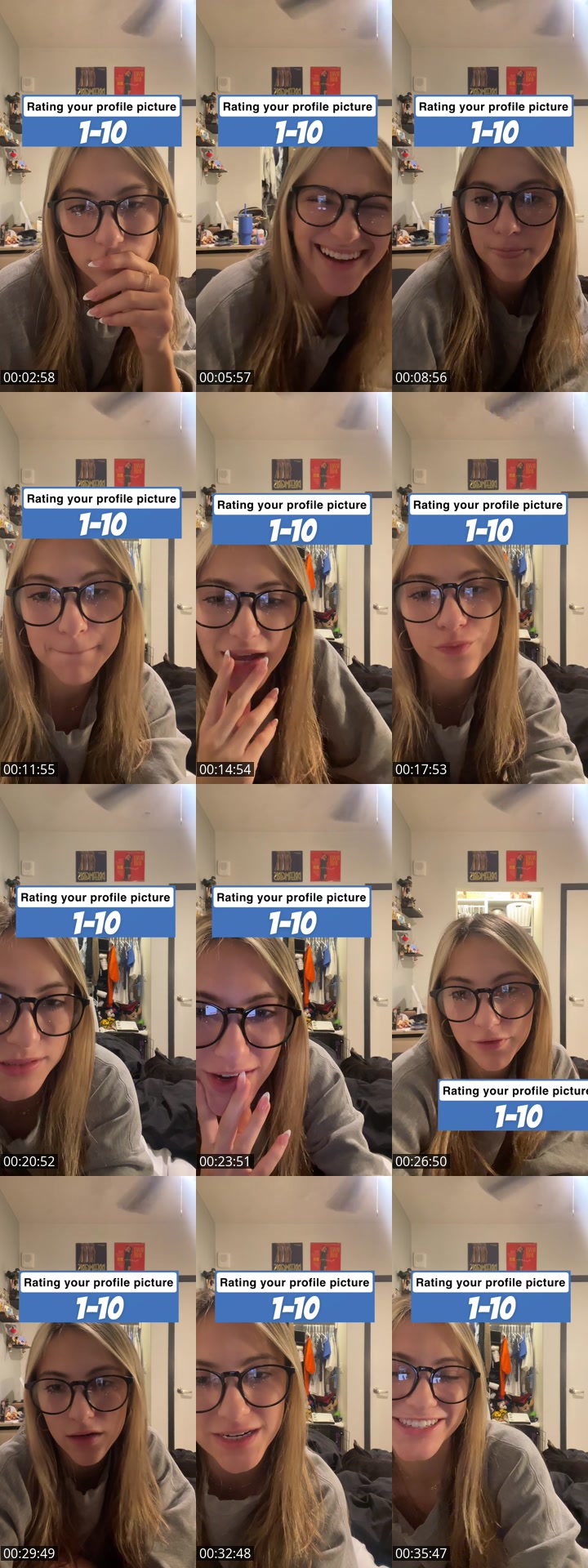 TikTok live: RATING PROFILESS by @_sam_i_am_2