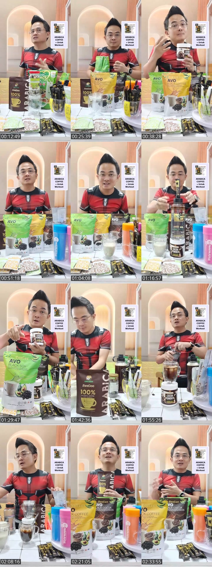 TikTok live: DIET Sihat ngopi time senaman by @watermummy_5k