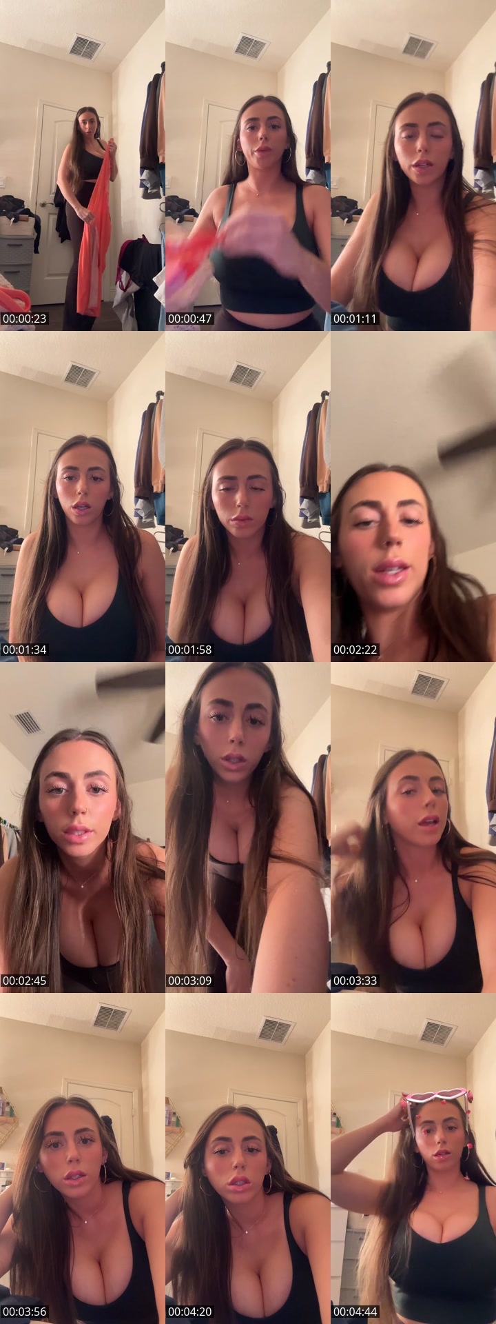TikTok live: grwm come talk to me by @meganpetrulak