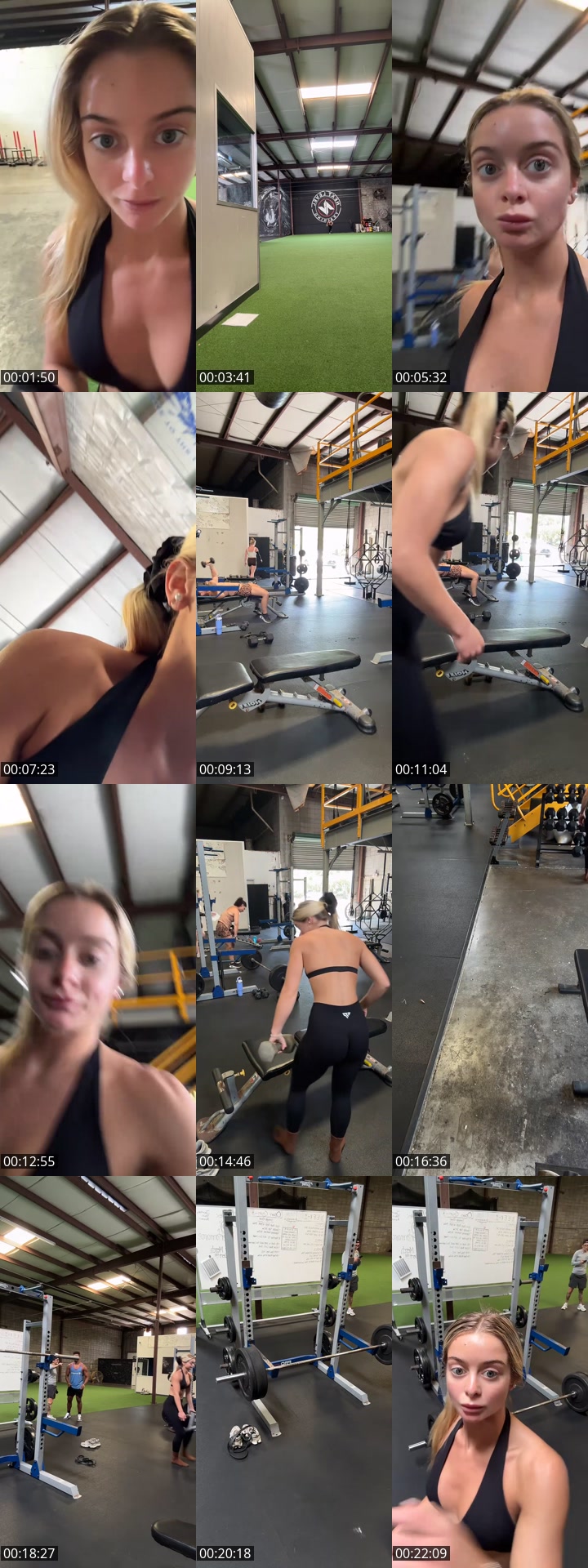 TikTok live: Full body workout 💪🏻👸🏼🎀 by @liaconno
