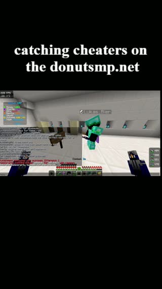 TikTok live: catching cheaters donutsmp by @pastagamer08