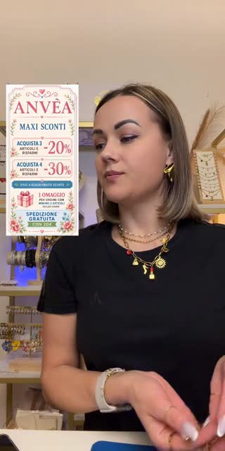 TikTok live: Maxi Sconti Anvèa by @anveagioielli