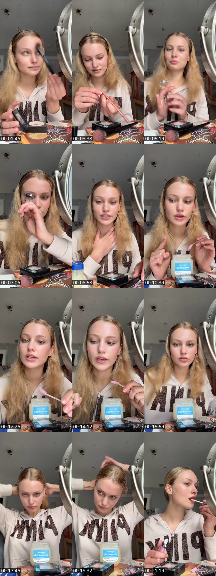 TikTok live: grwm for ballet class by @madison.contento