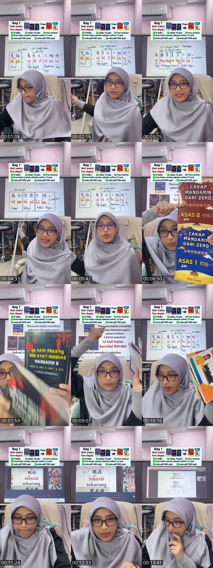 TikTok live: 3 AYAT MUDAH ZERO MANDARIN by @cikgumandarinzazah