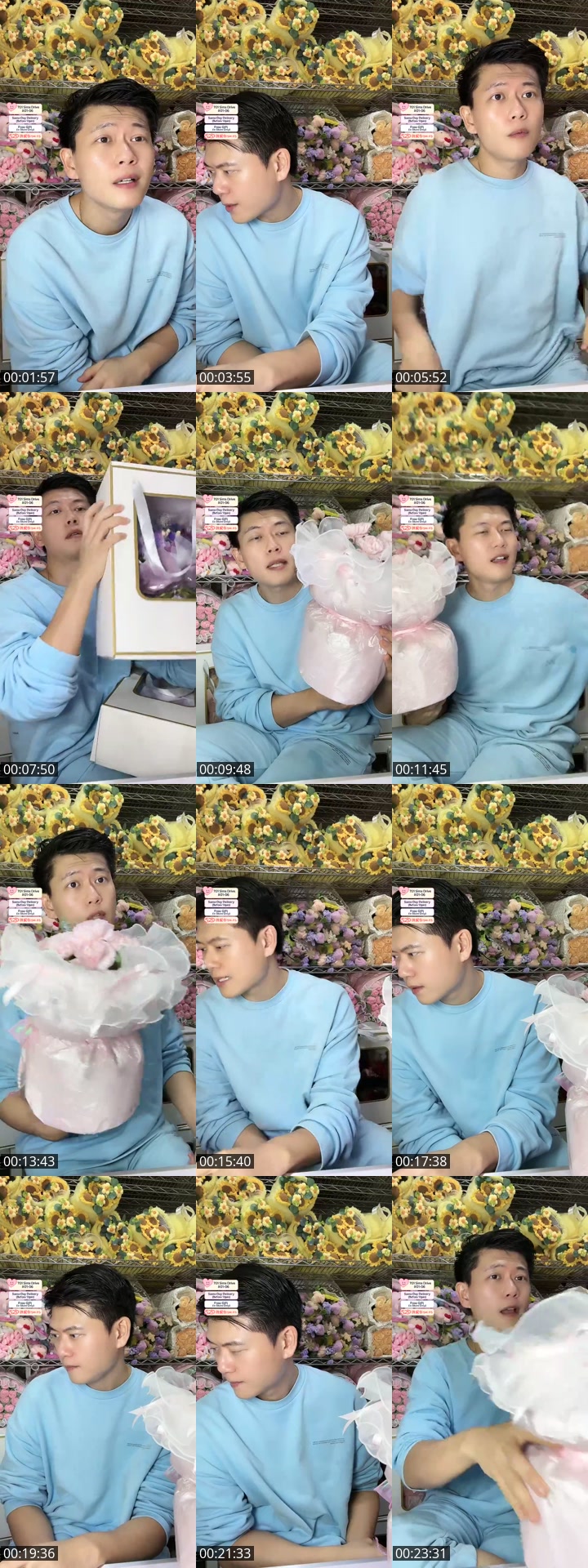 TikTok live: Fresh Flower Sales 520 by @flowershopsg