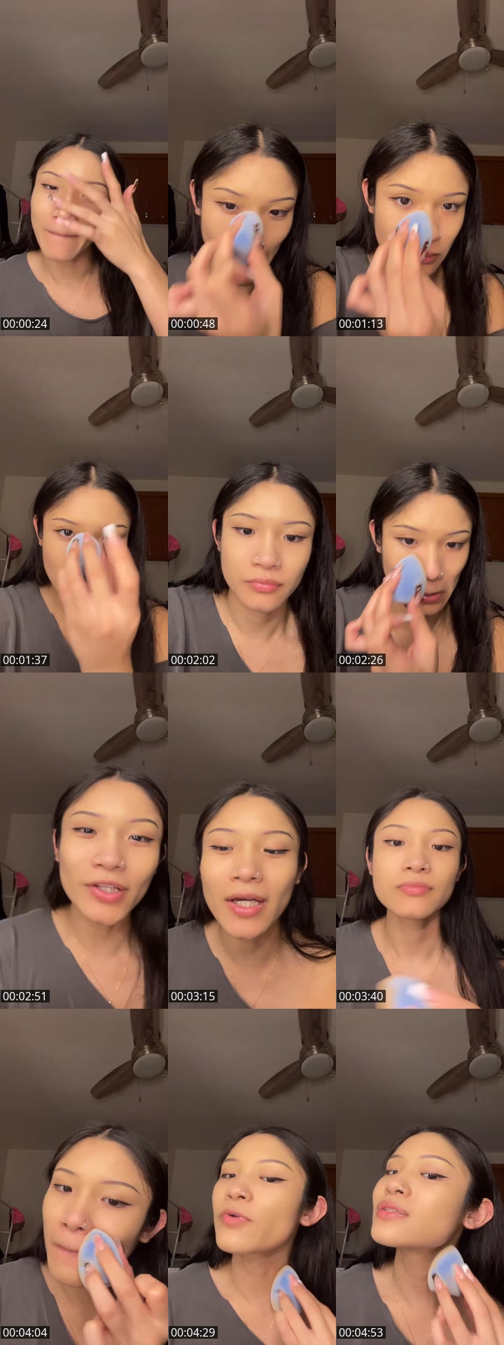 TikTok live: makeup and yapp by @hanslikehands