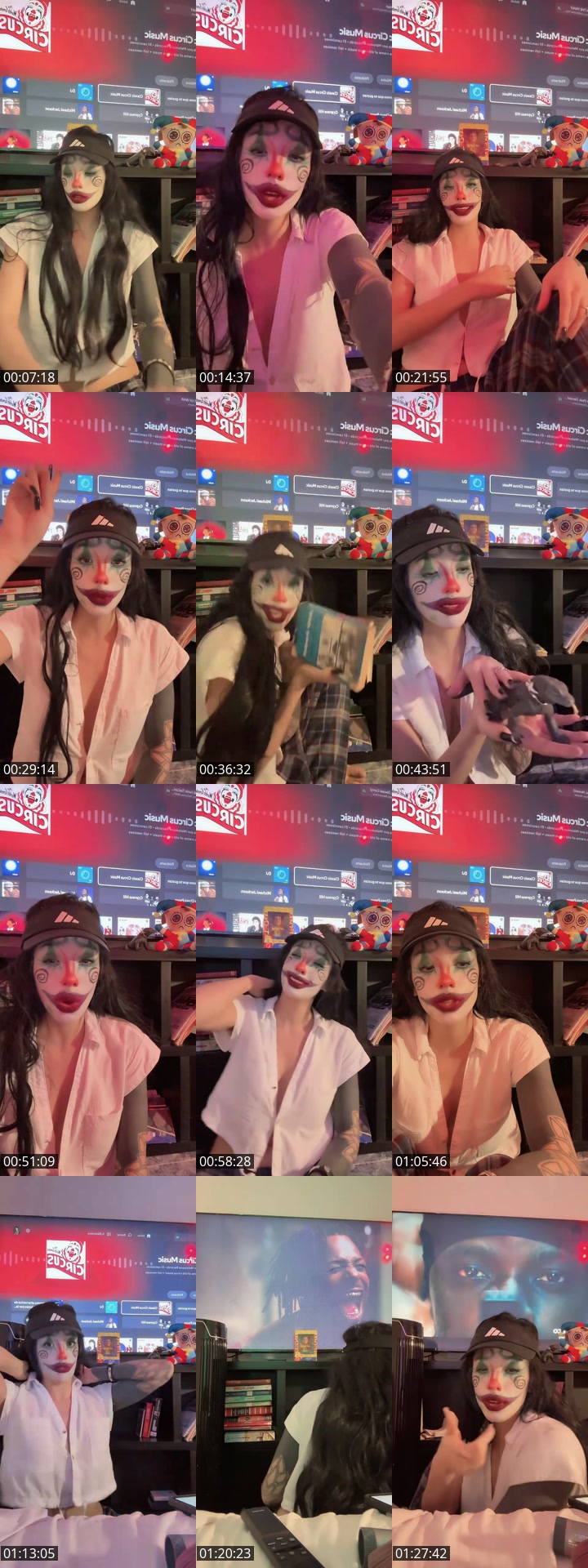 TikTok live: 🤡🇨🇳🇺🇸🇨🇴🇩🇪9 by @laclownesa