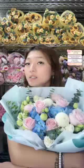 TikTok live: Flowers Sales  520 by @flowersuppliersingapore