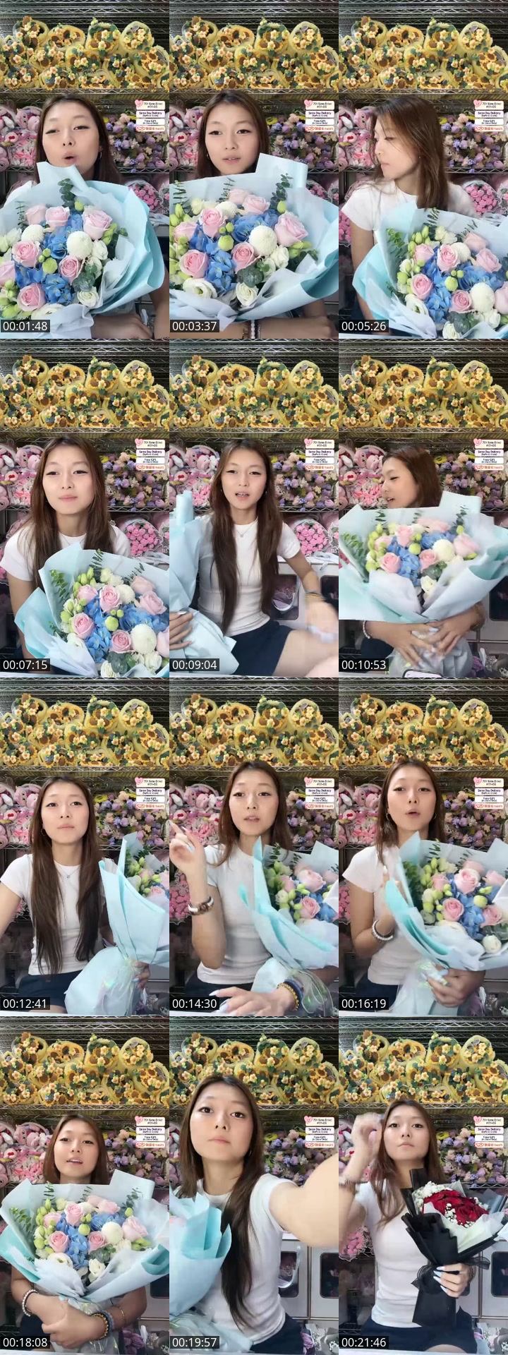 TikTok live: Flowers Sales  520 by @flowersuppliersingapore