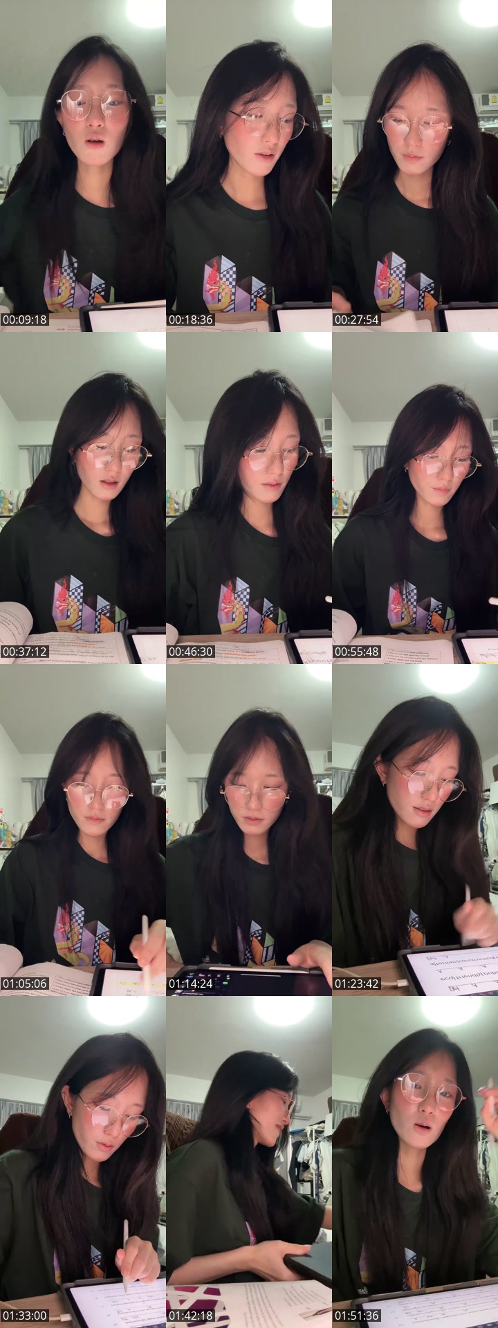 TikTok live: อ่านสอบ🙂‍↕️ by @zynes_