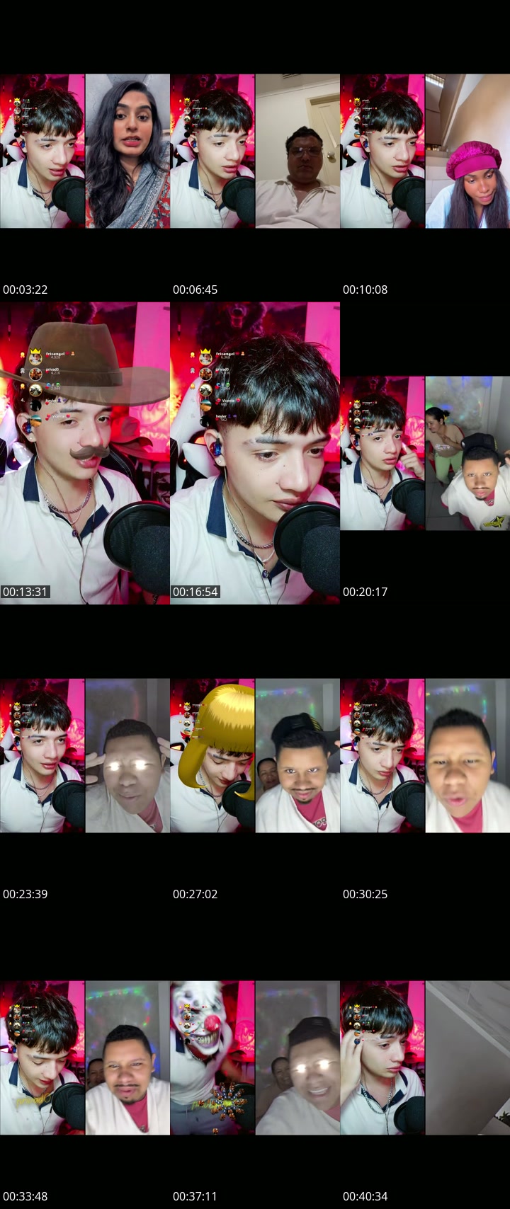 TikTok live: Showww by @adamstayler0