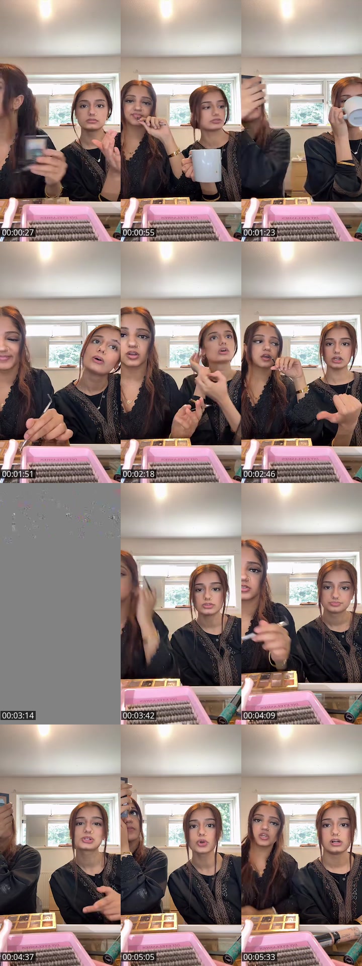 TikTok live: Makeup by @zoha52290