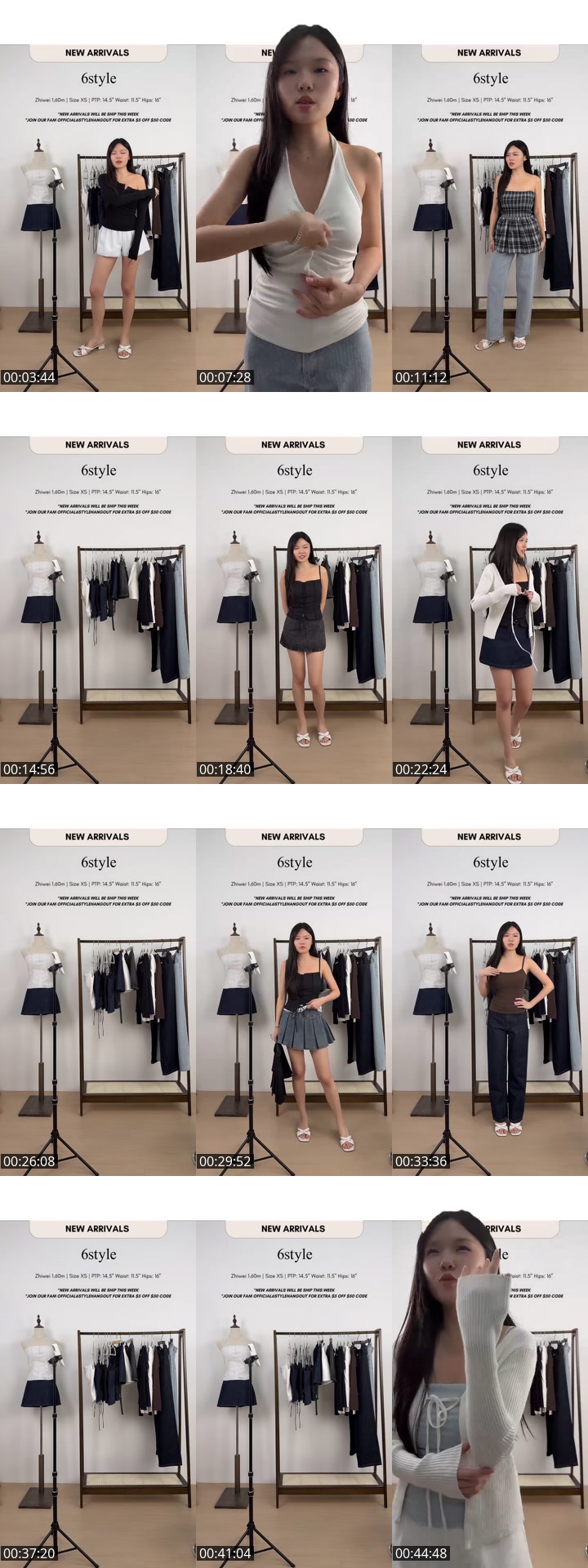 TikTok live: Nat  Jen try ons! ❤️ by @6style