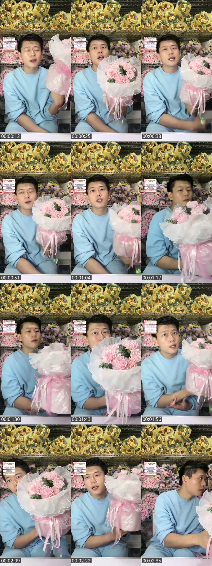 TikTok live: Flowers Sales  520 by @flowersuppliersingapore