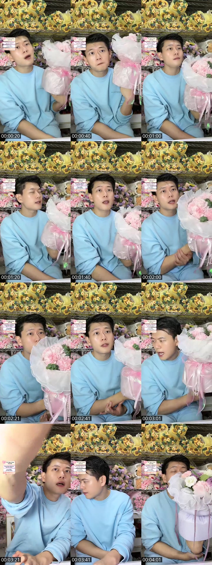 TikTok live: Fresh Flower Sales 520 by @flowershopsg