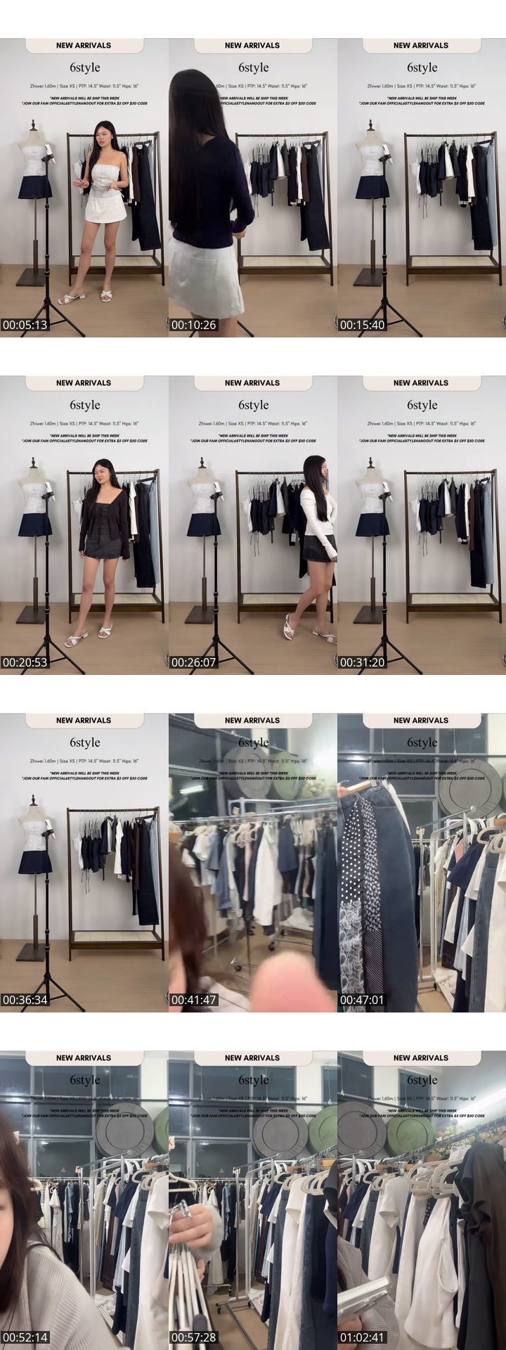 TikTok live: Nat  Jen try ons! ❤️ by @6style