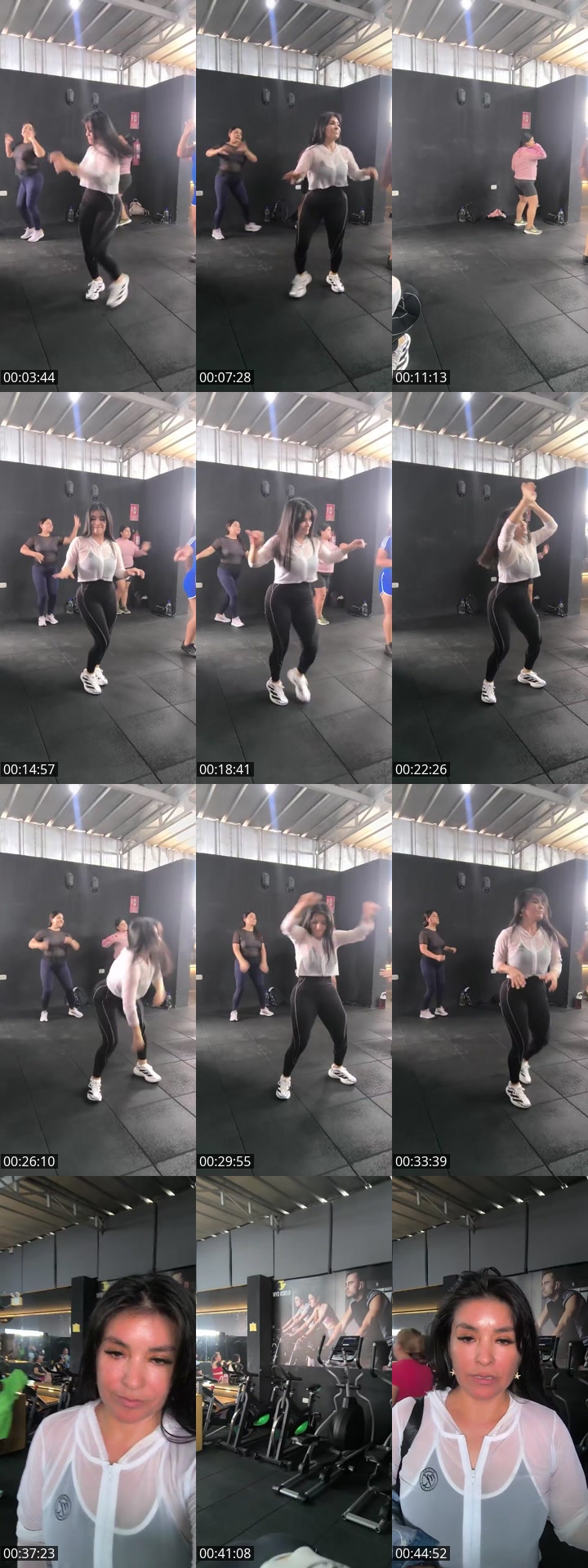 TikTok live: desestrés aprendiend💃🏋️‍♀️ gym by @irene.anampa.reye